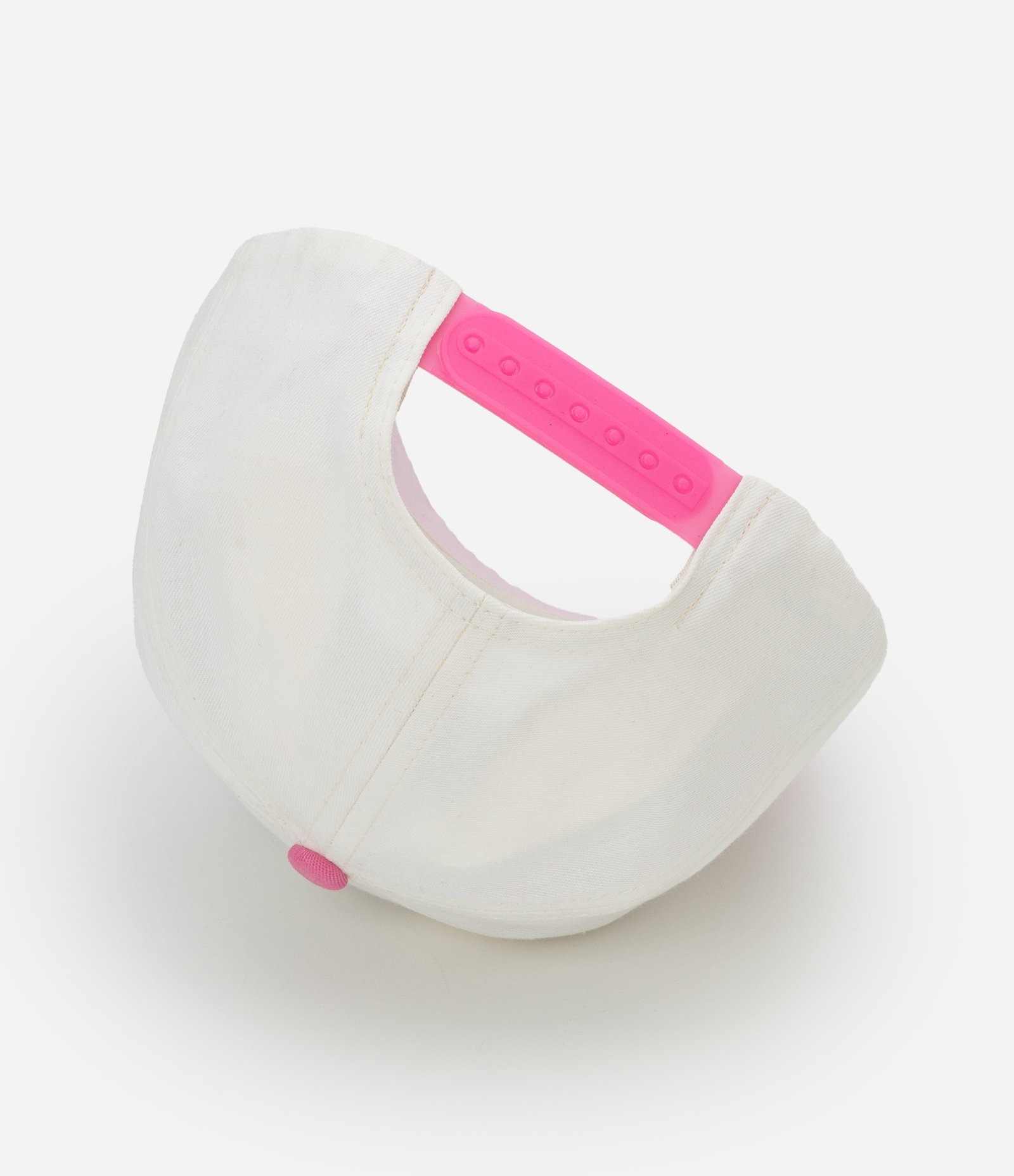 Boné Infantil Aba Curva com Estampa Hello Kitty e Amigos - Tam Único Rosa/Branco 3