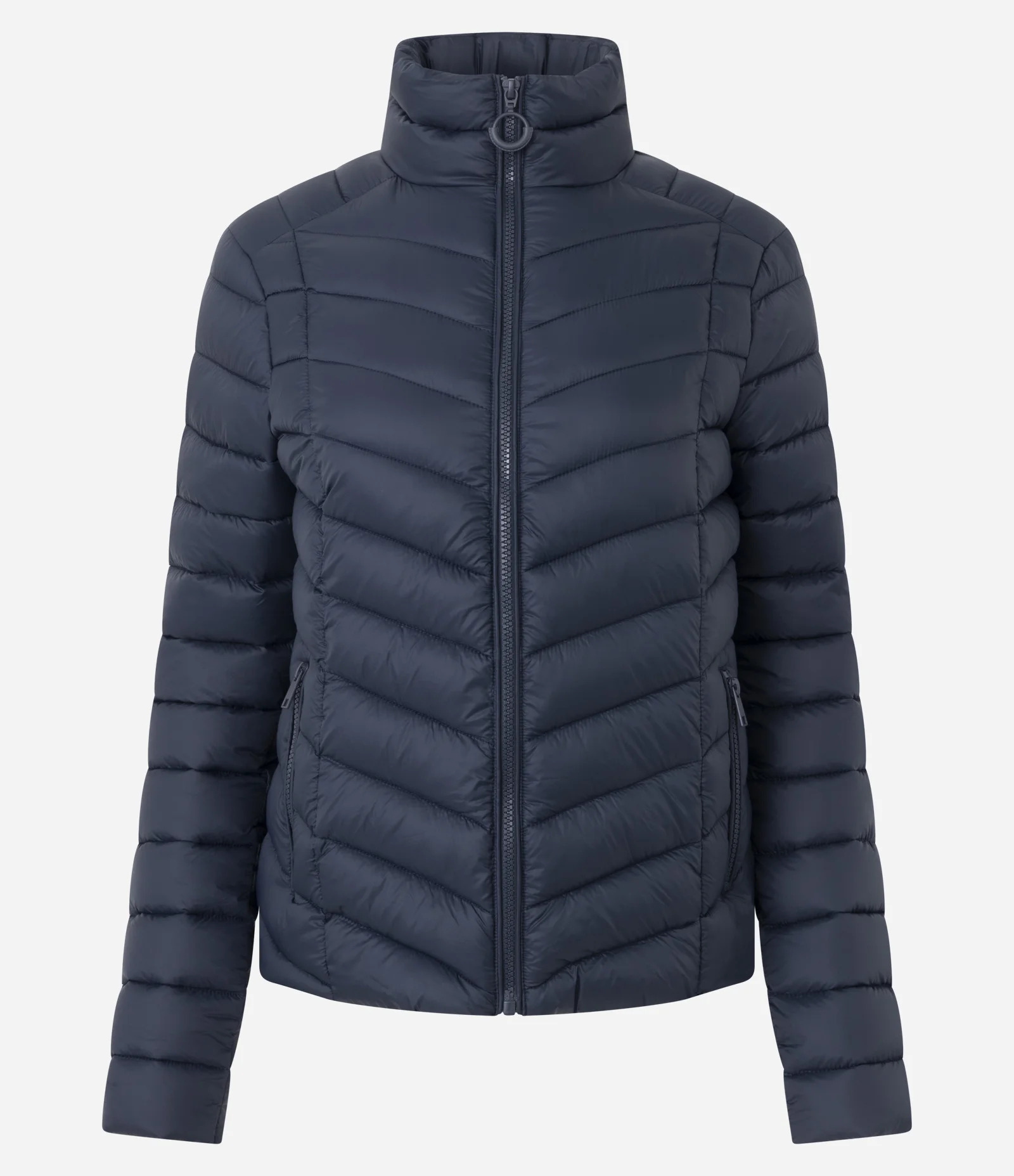 Jaqueta Puffer Ultra Leve em Poliamida com Saquinho de Guardar Azul 1