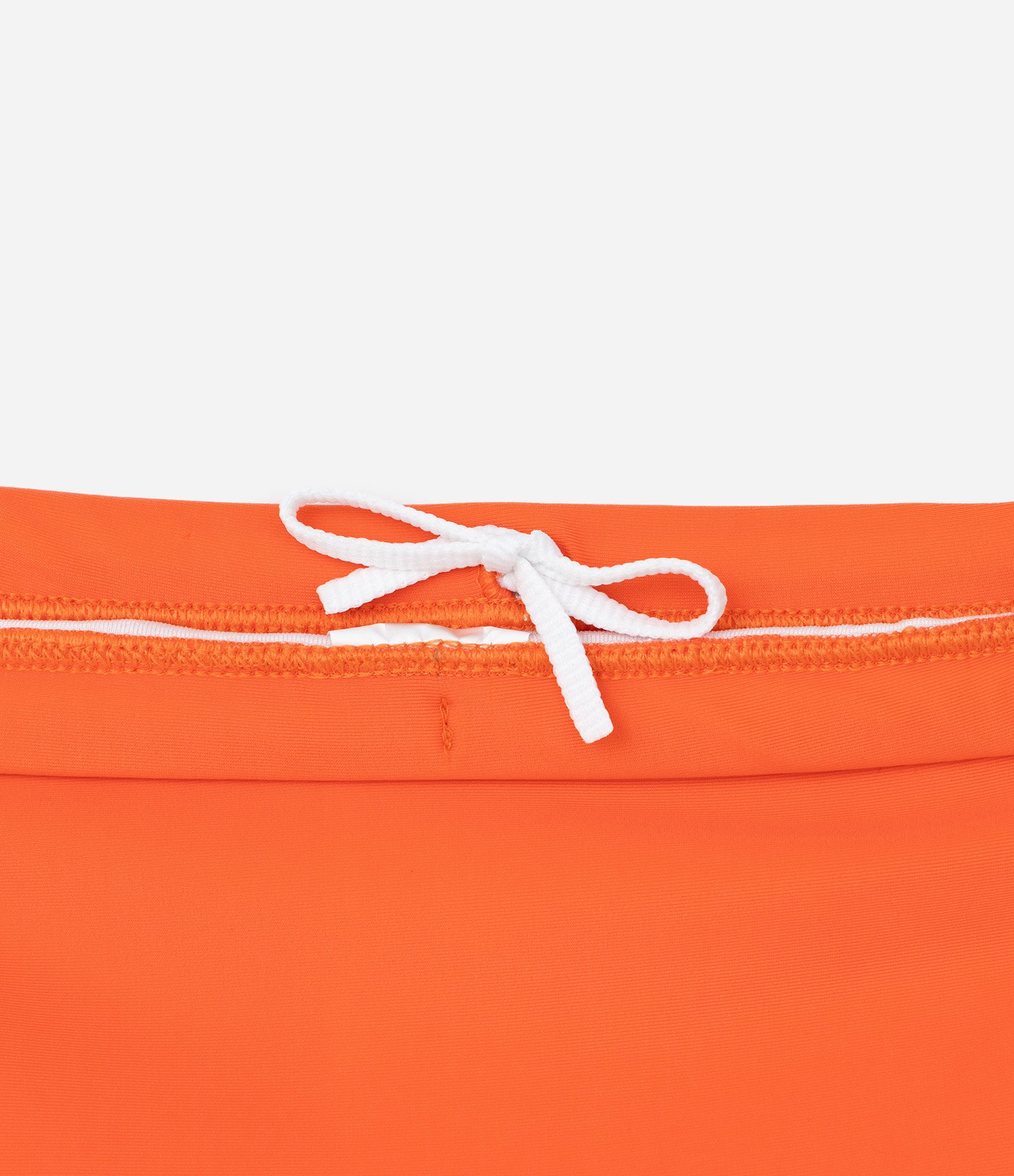 Sunga Boxer Infantil com Detalhe de Etiqueta Emborrachada - Tam 5 a 14 Anos Laranja 3