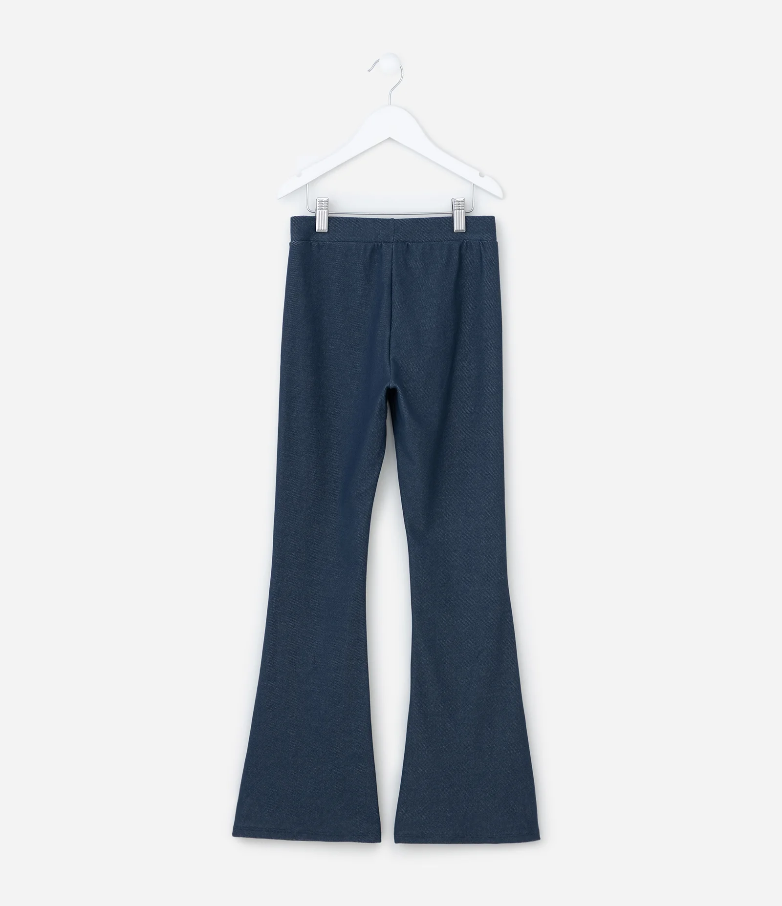 Calça Infantil Flare Imitando Jeans - Tam 5 a 14 Anos Azul 3