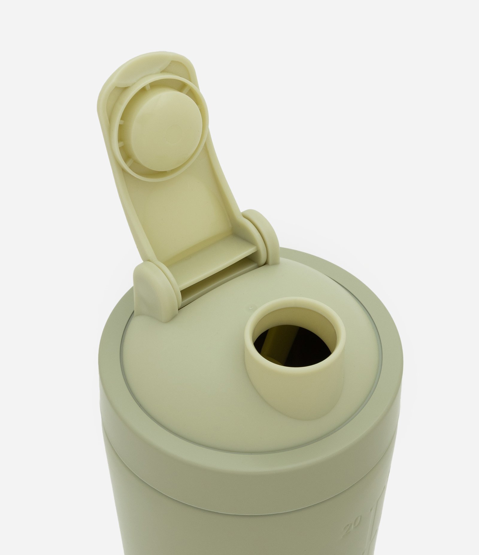 Garrafa Shakeira em Metal com Compartimento Rosqueável 750ml Verde 2