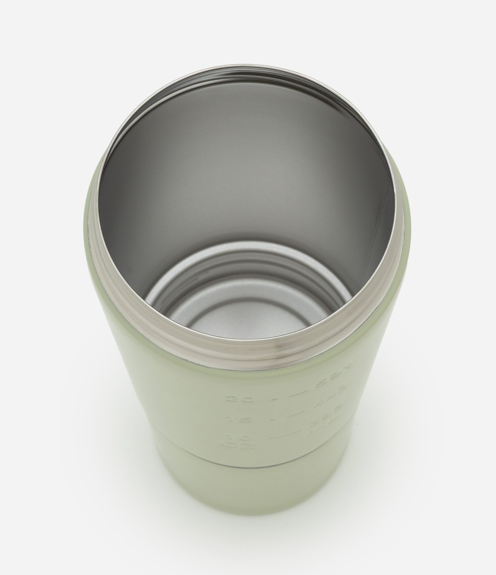 Garrafa Shakeira em Metal com Compartimento Rosqueável 750ml Verde 3