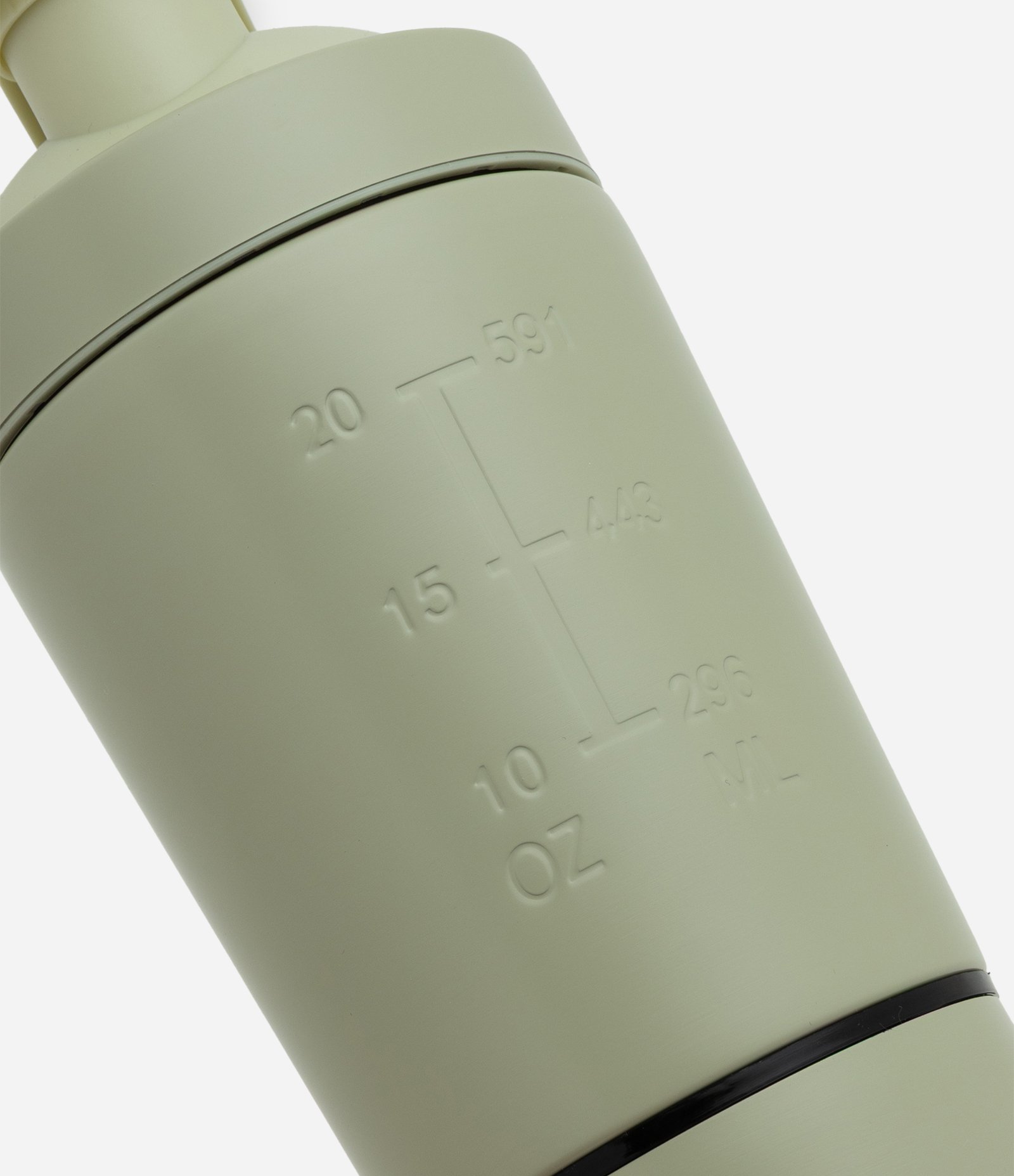 Garrafa Shakeira em Metal com Compartimento Rosqueável 750ml Verde 4