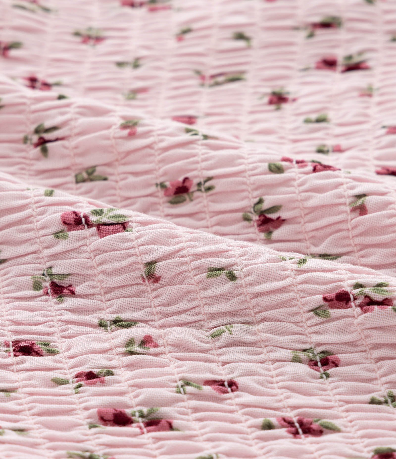 Vestido Infantil Floral com Lastex e Manga Bufante – Tam 5 a 14 Anos Rosa Claro 4