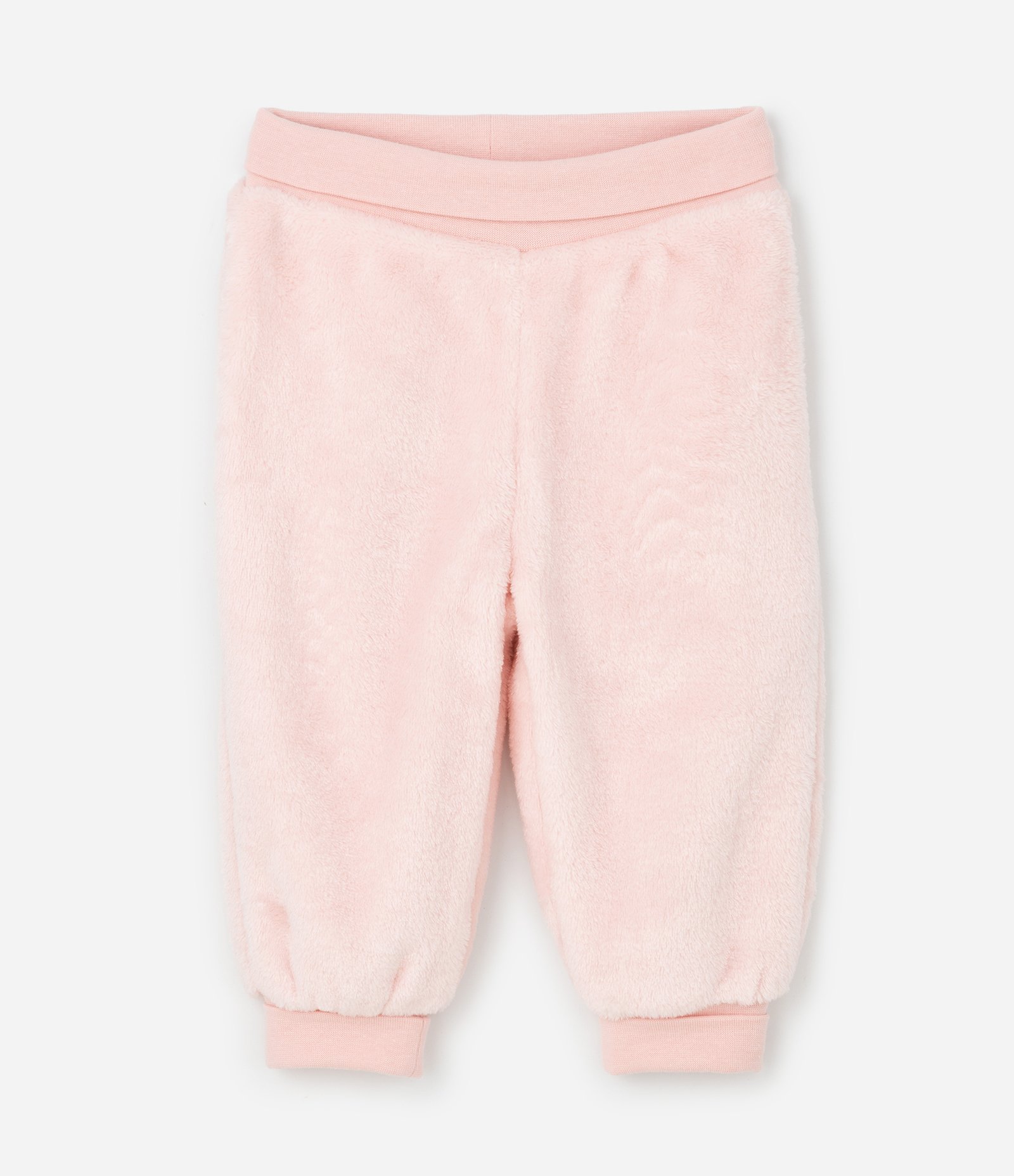 Conjunto Infantil em Fleece Texturizado com Jaqueta e Calça – Tam 0 a 18 Meses Rosa Claro 4