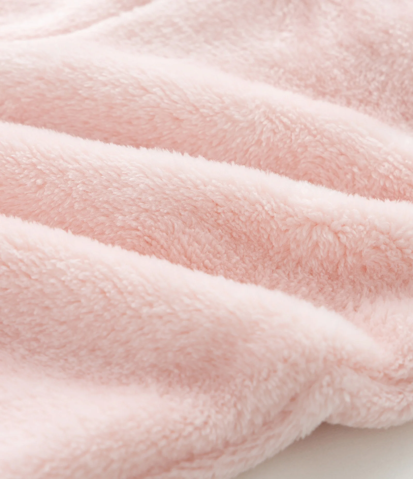 Conjunto Infantil em Fleece Texturizado com Jaqueta e Calça – Tam 0 a 18 Meses Rosa Claro 7