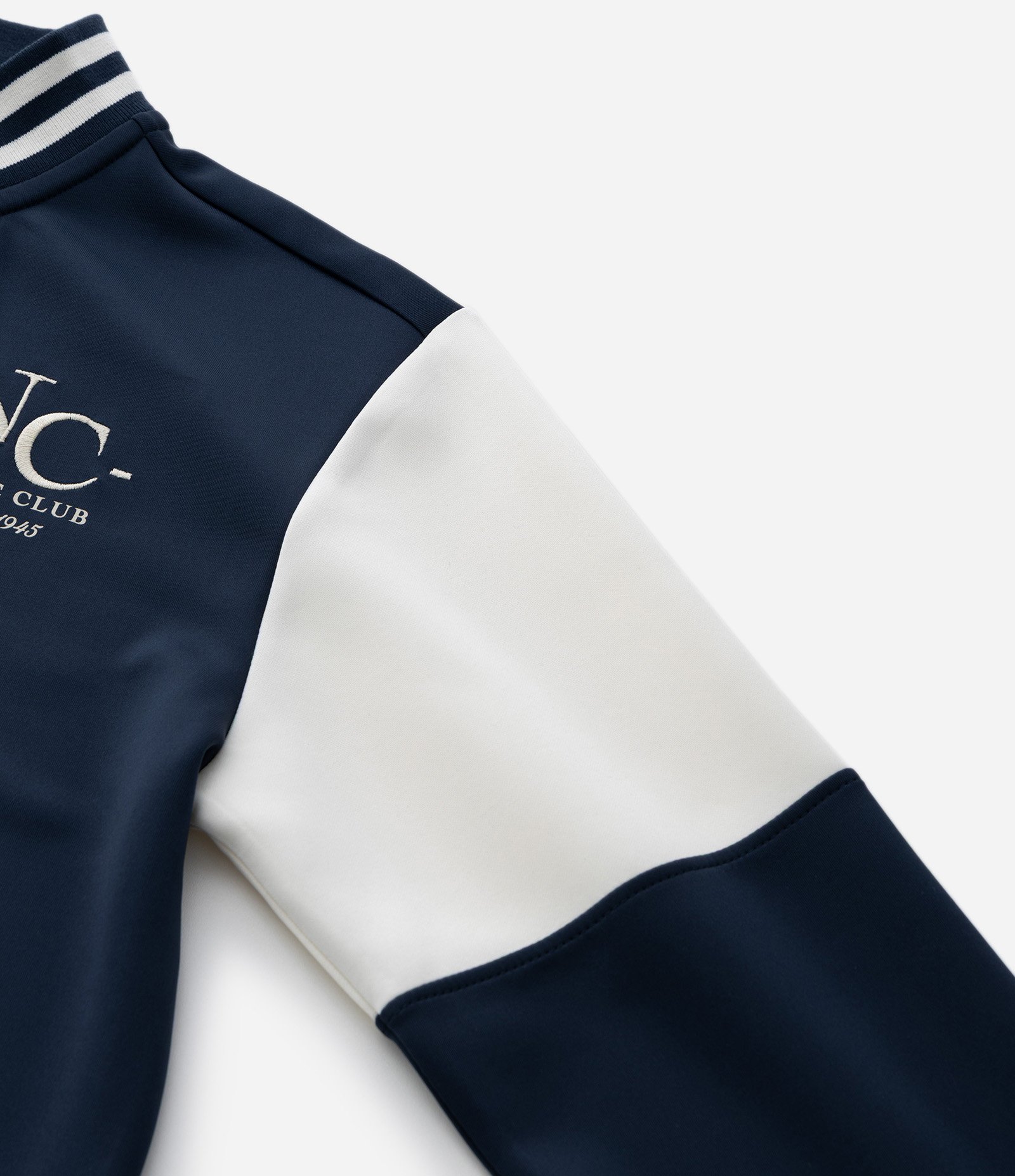 Casaco Infantil em Helanca com Bordado Nautic Club – Tam 5 a 14 Anos Azul Marinho 5