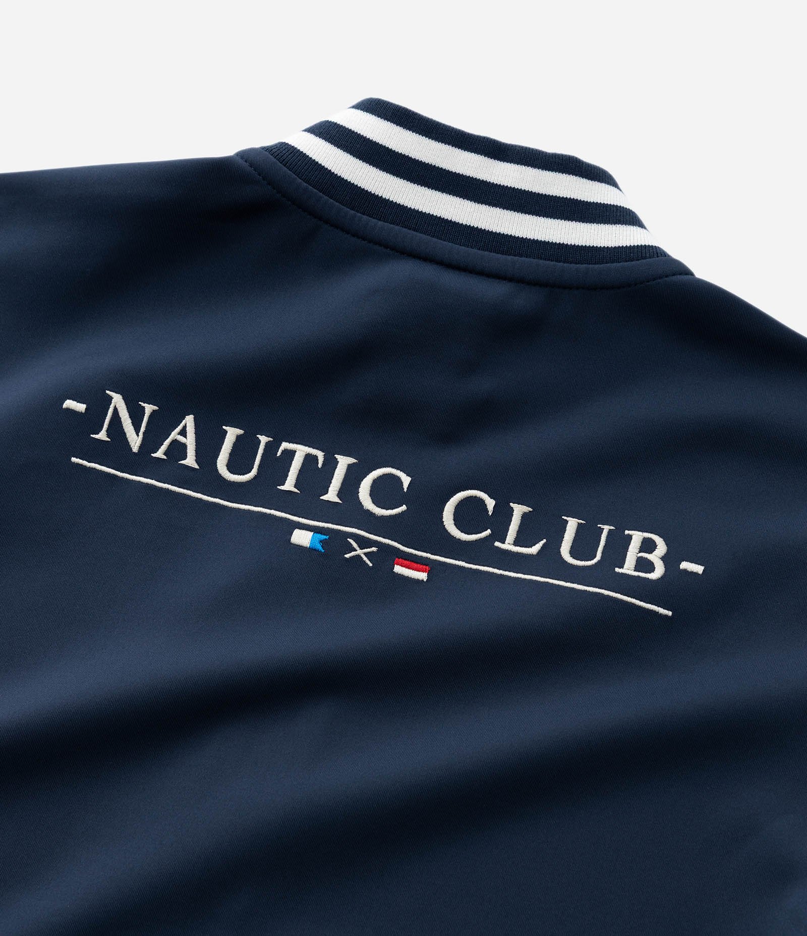 Casaco Infantil em Helanca com Bordado Nautic Club – Tam 5 a 14 Anos Azul Marinho 8