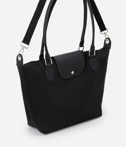 Bolsa Grande Esportiva com Zíper Lapela e Alça Dupla