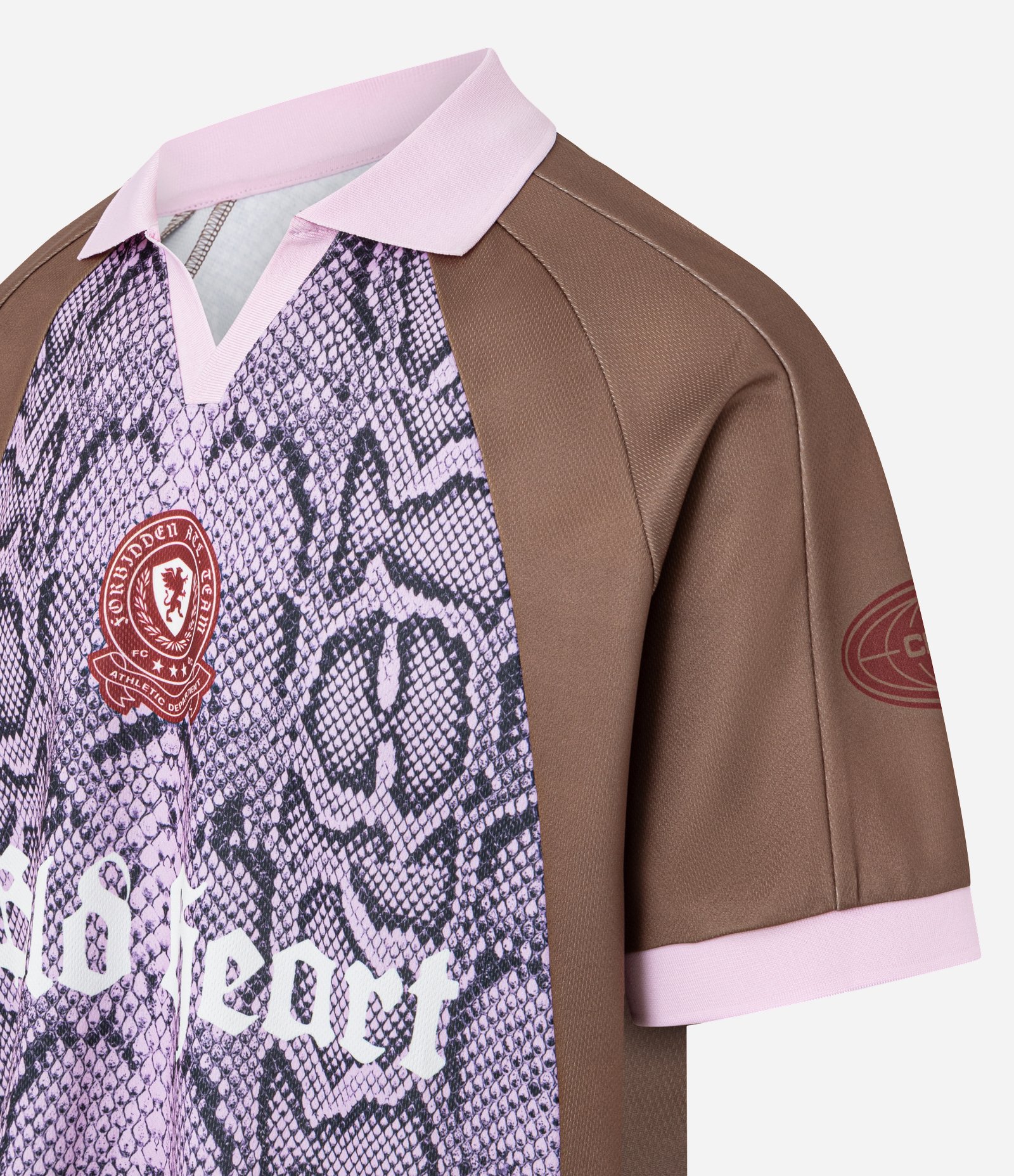 Camisa Boxy Esportiva em Microfibra com Estampa Animal Print Lilás 2