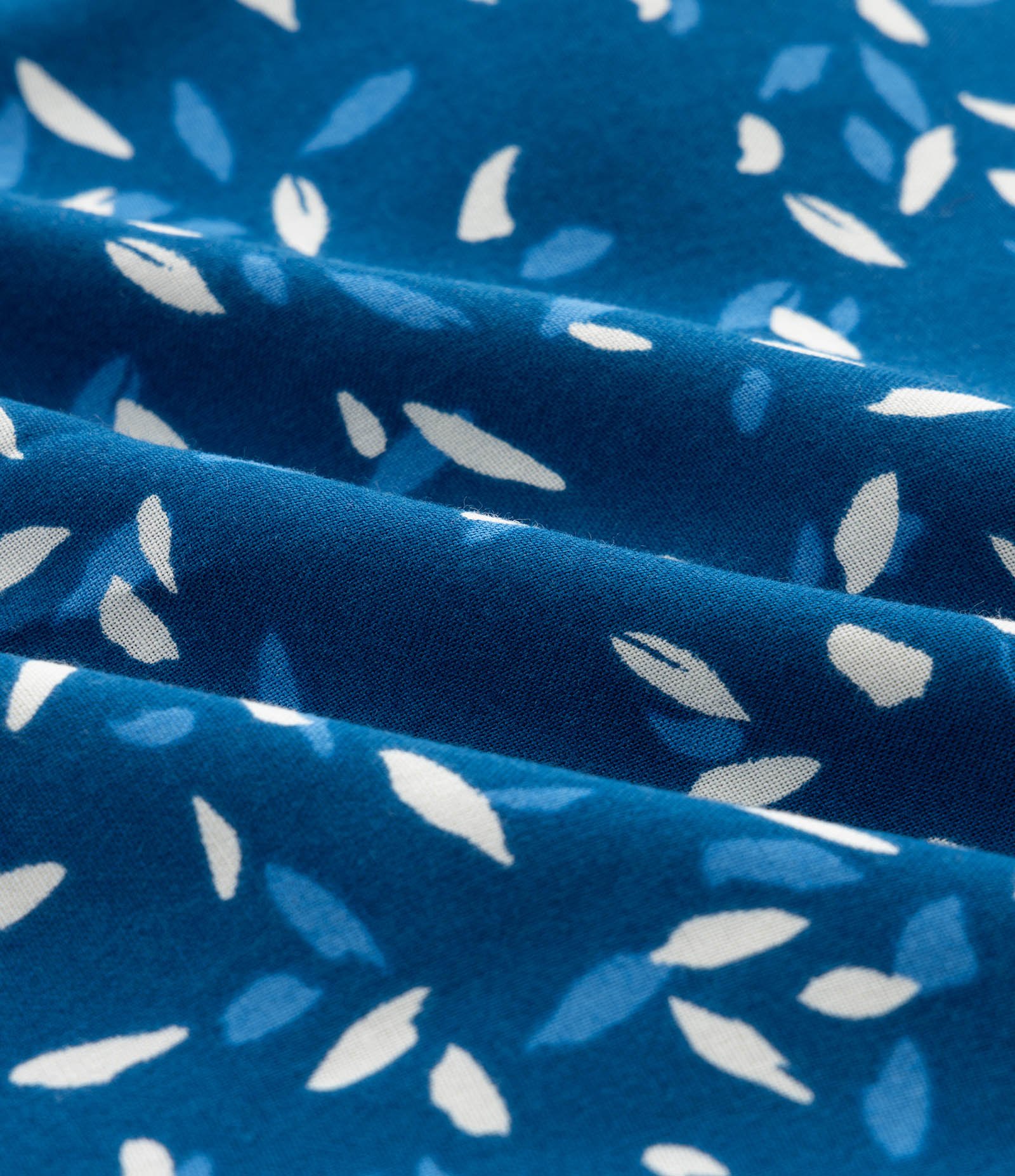 Vestido Longo com Estampa de Sementes Curve & Plus Azul 3