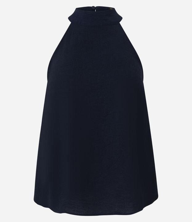 Blusa em Airflow com Gola Halter