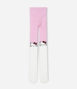 Meia Calça Infantil em Algodão com Hello Kitty – Tam P a G