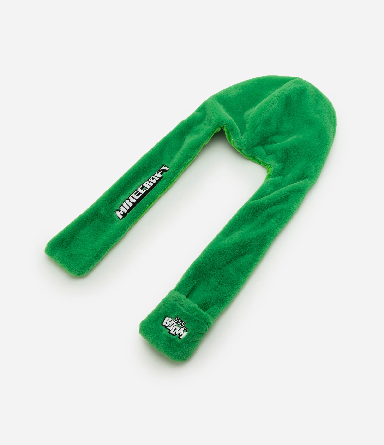 Touca Infantil em Tricô Minecraft Alongada com Bolsos – Tam U Verde 2