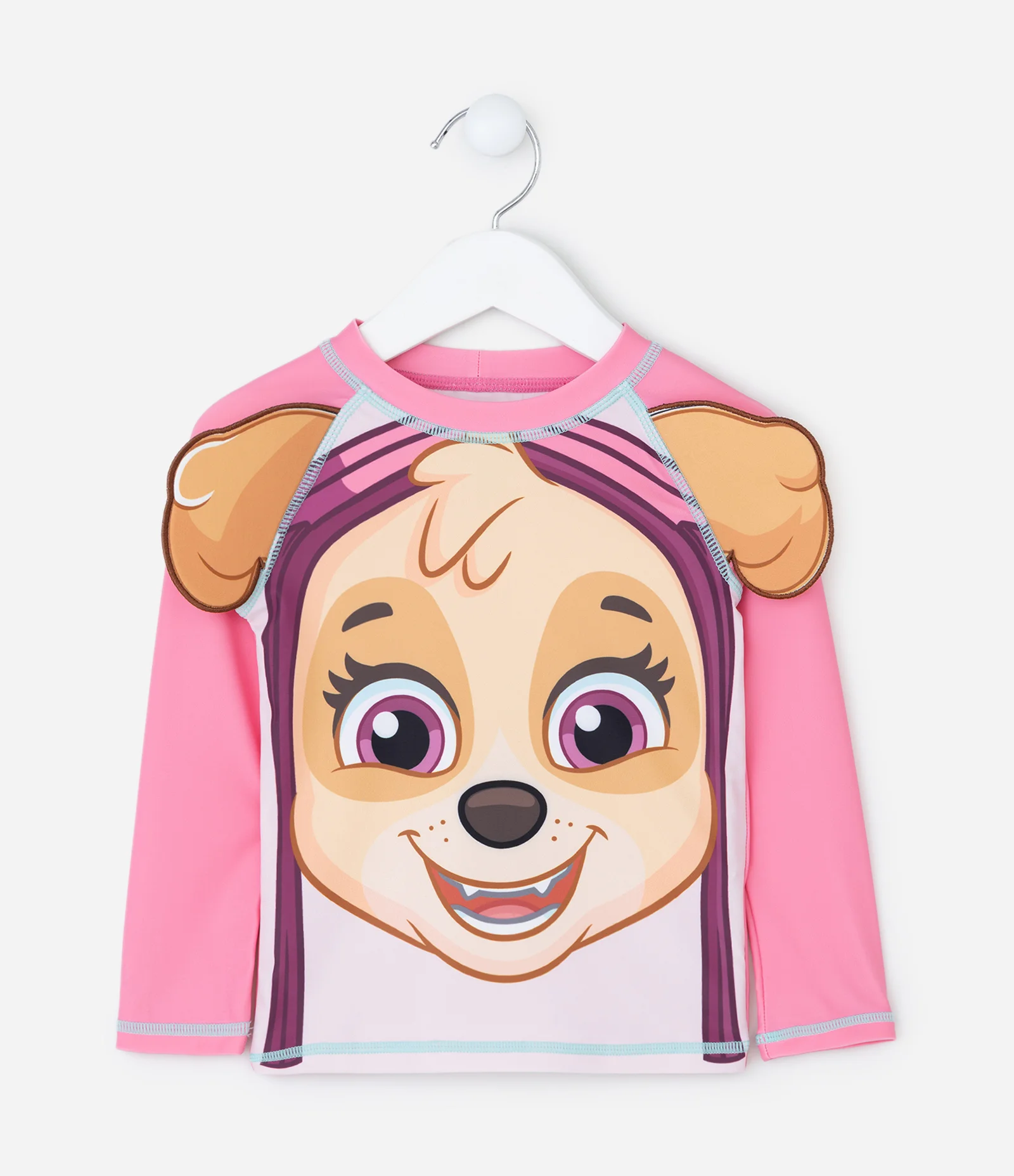 Conjunto Infantil UV Skye com Blusa e Calcinha – Tam 6 Meses a 4 Anos Rosa 2