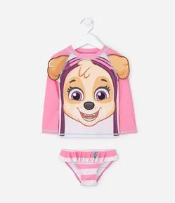Conjunto Infantil UV Skye com Blusa e Calcinha – Tam 6 Meses a 4 Anos