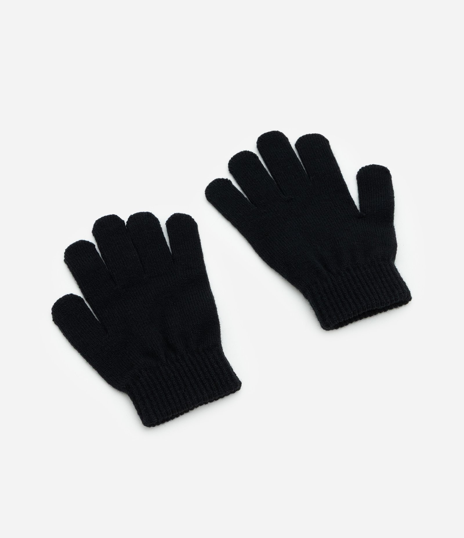 Luva Infantil em Tricô Leve  – Tam 3 a 12 Preto 2