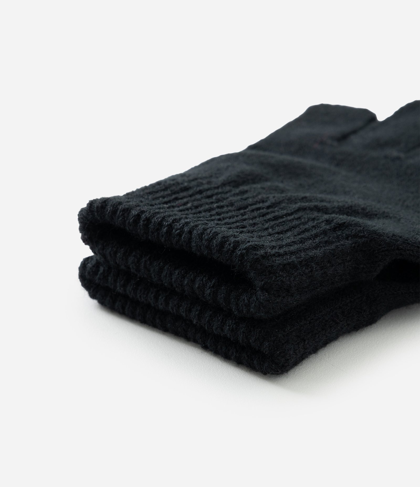 Luva Infantil em Tricô Leve  – Tam 3 a 12 Preto 3