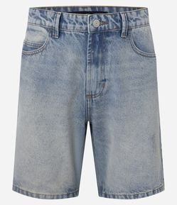 Bermuda Reta em Jeans