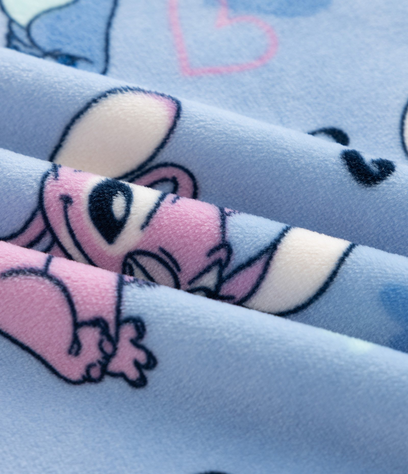 Pijama Infantil Stitch e Angel com Bordado Dreamer – Tam 5 a 14 Anos Azul 9
