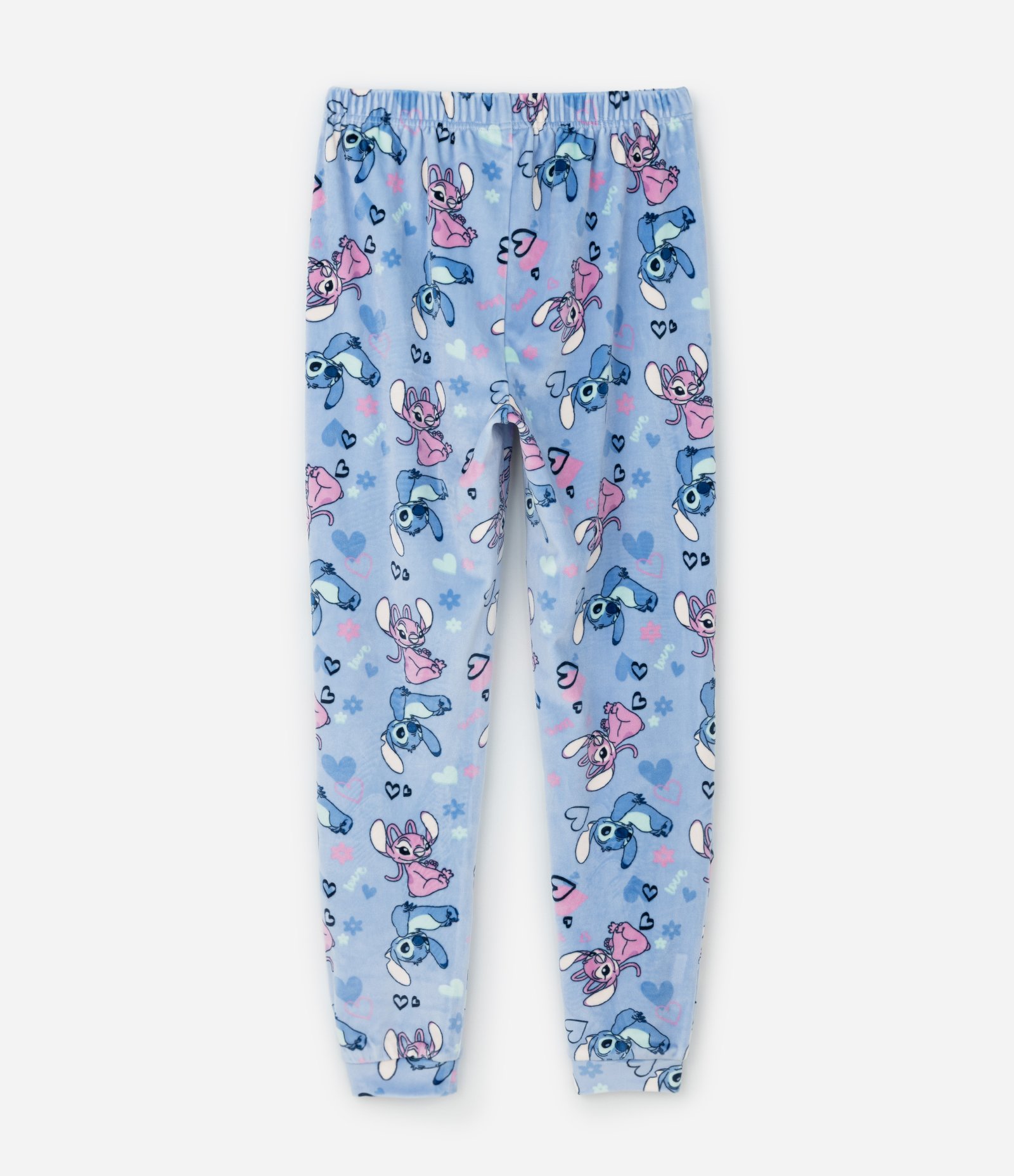 Pijama Infantil Stitch e Angel com Bordado Dreamer – Tam 5 a 14 Anos Azul 6