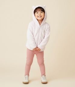 Jaqueta Infantil com Orelhinhas no Capuz – Tam 1 a 5/6 Anos