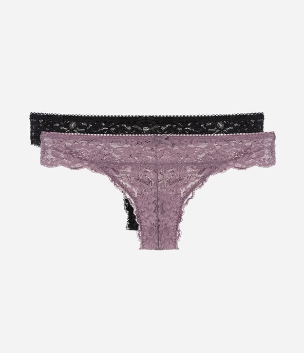 Cor: Preto/Roxo | Tamanho: M