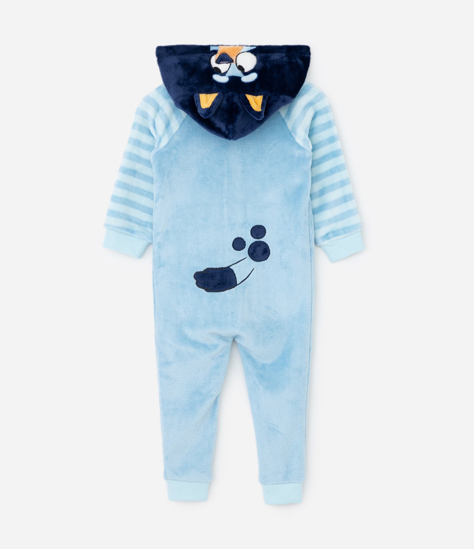 Pijama Infantil com Capuz Bluey – Tam 2 a 8 Anos Azul Claro 2