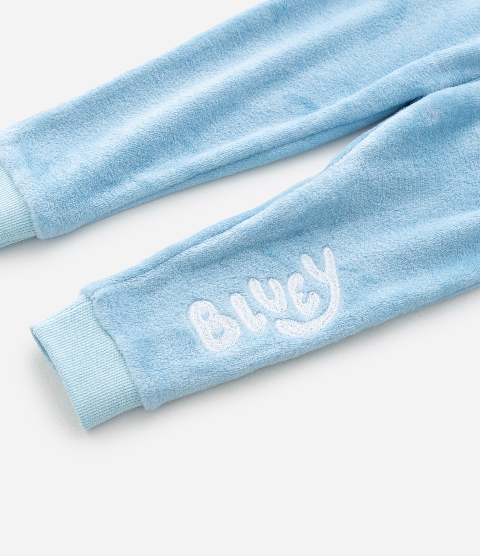 Pijama Infantil com Capuz Bluey – Tam 2 a 8 Anos Azul Claro 5