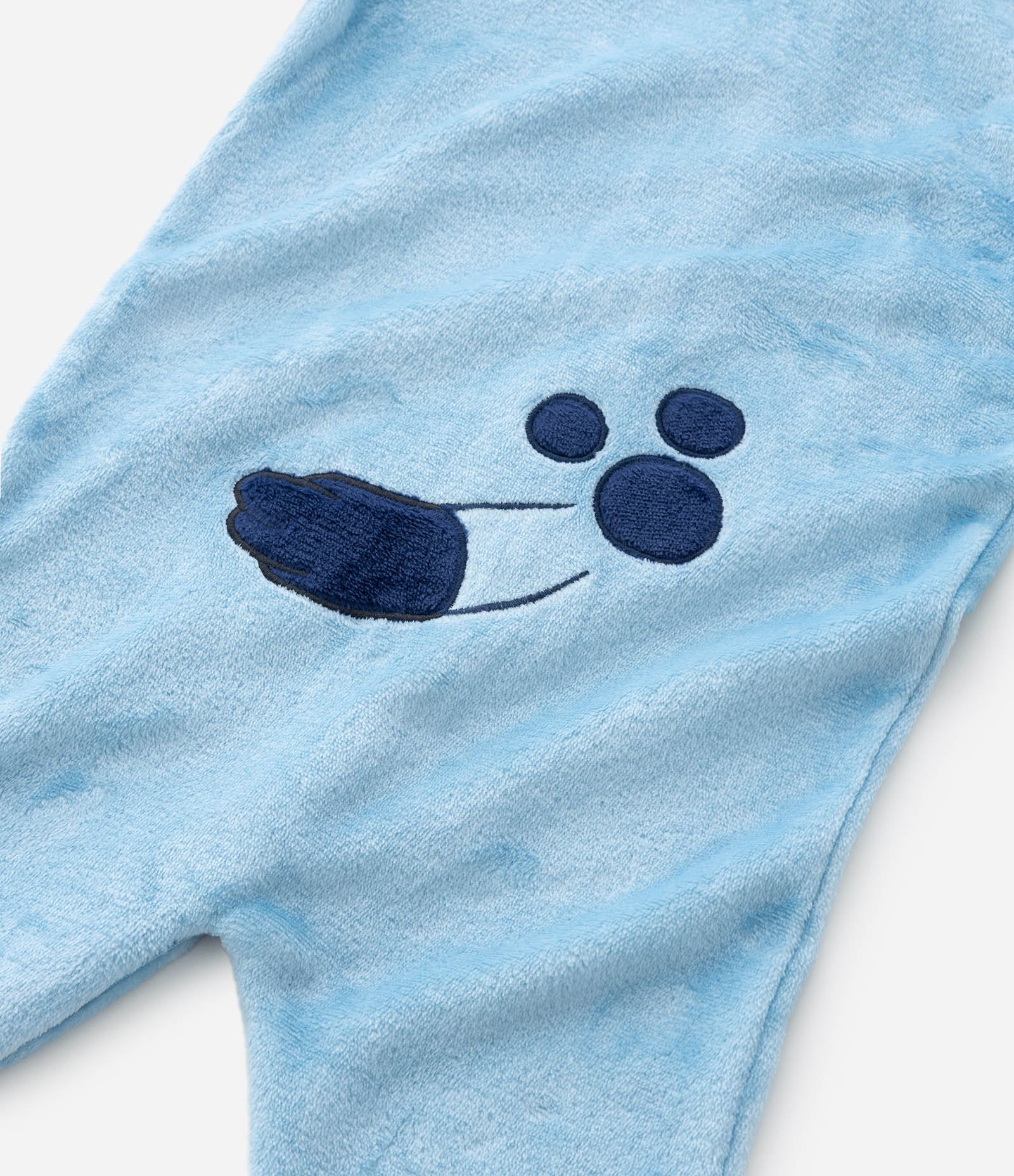 Pijama Infantil com Capuz Bluey – Tam 2 a 8 Anos Azul Claro 6