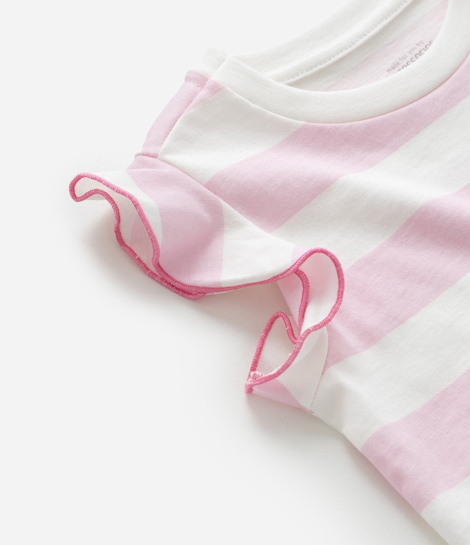 Pijama Curto Infantil com Estampa de Abelha- Tam 2 a 6 Anos Rosa 8