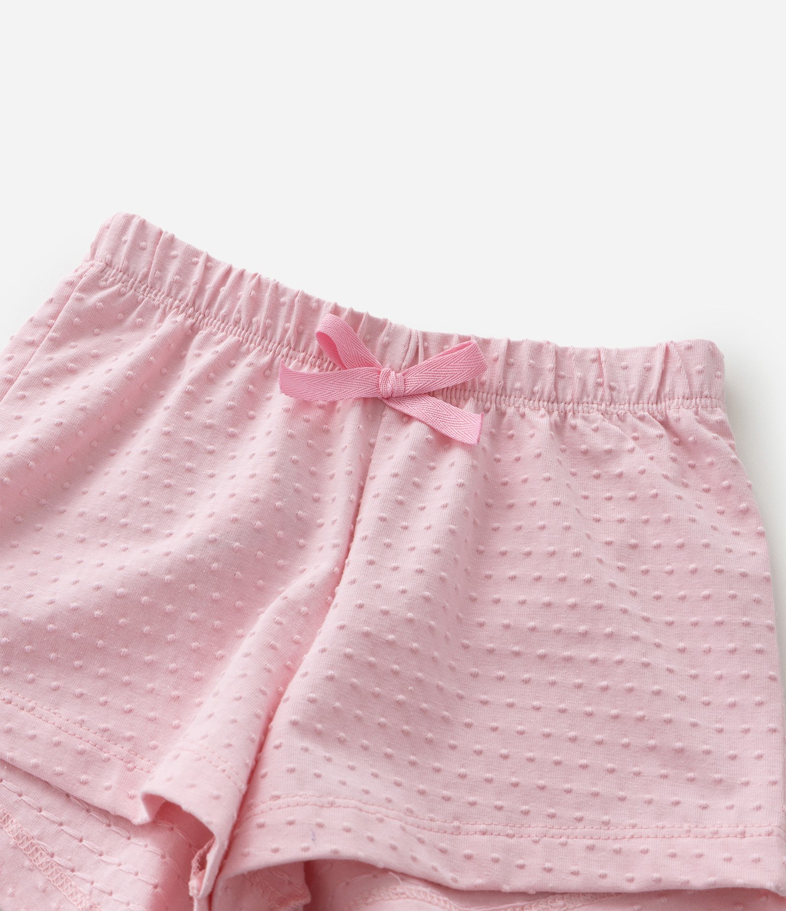 Pijama Curto Infantil com Estampa de Abelha- Tam 2 a 6 Anos Rosa 9