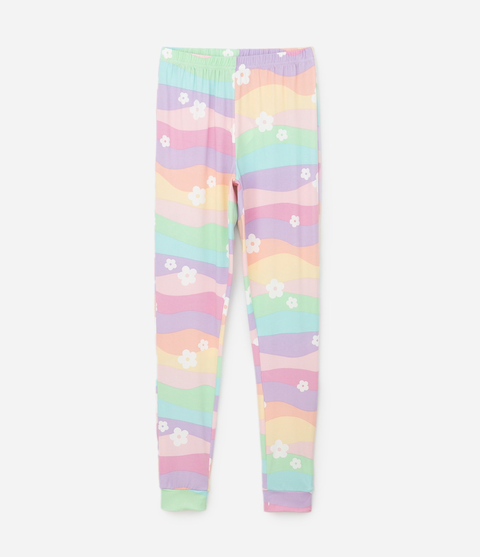 Pijama Longo Infantil com Estampa Colorida - Tam 7 A 16 Anos Multicores 4