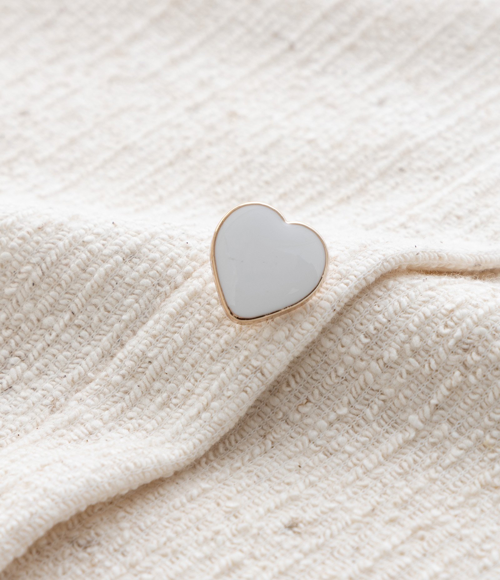 Blusa Infantil com Abotoamento de Corações Texturizada - Tam 5 a 14 Anos Bege 4