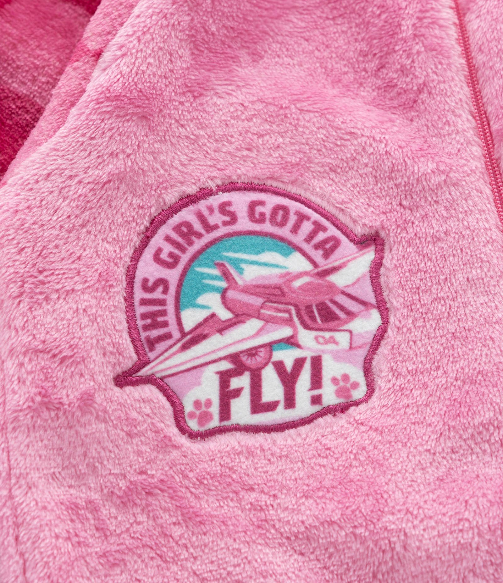 Pijama Infantil com Capuz Skye Patrulha Canina – Tam 2 a 6 Anos Rosa 7