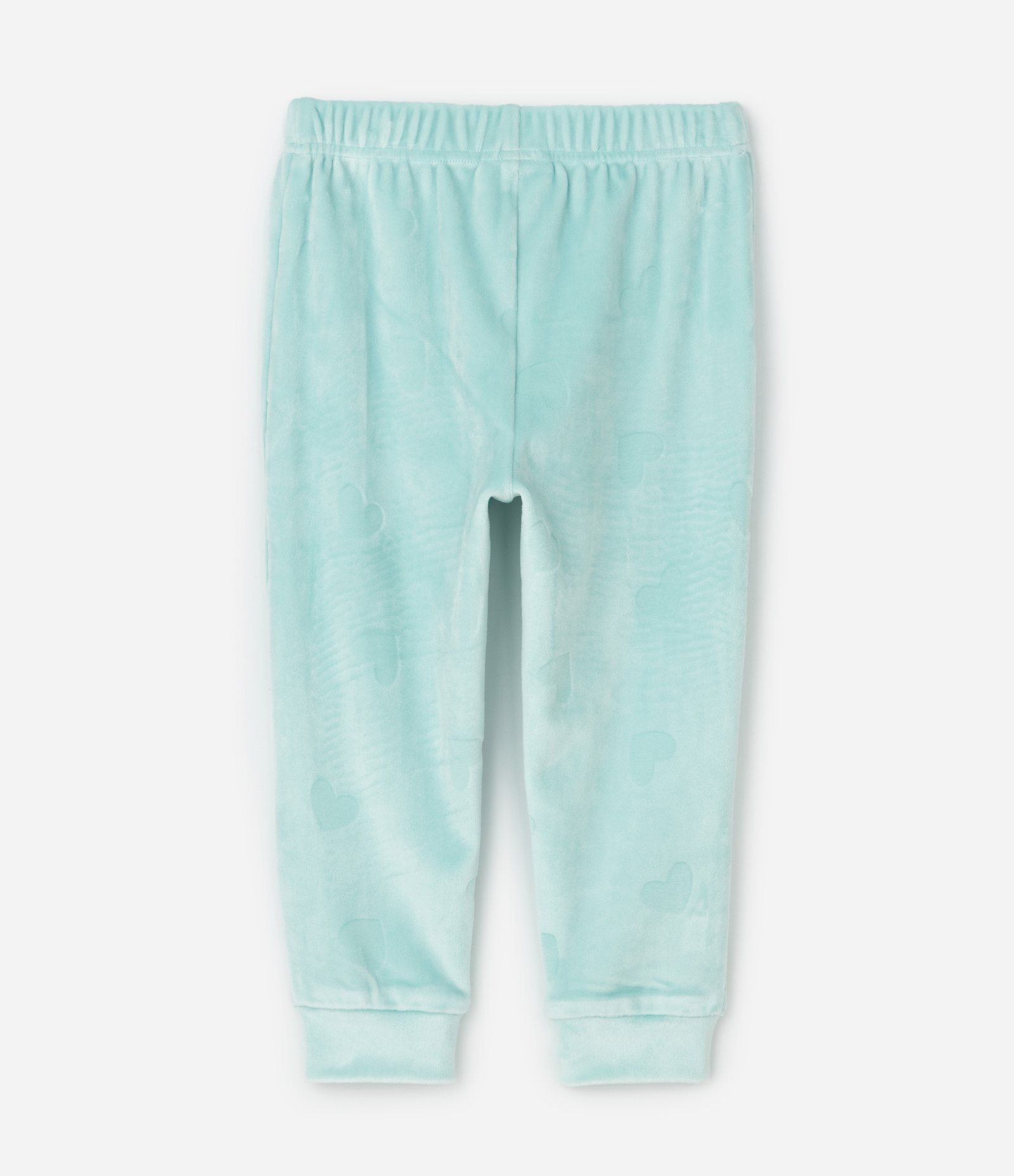 Pijama Infantil com Bordado Coelhinho e Morangos – Tam 2 a 6 Anos Verde claro 5