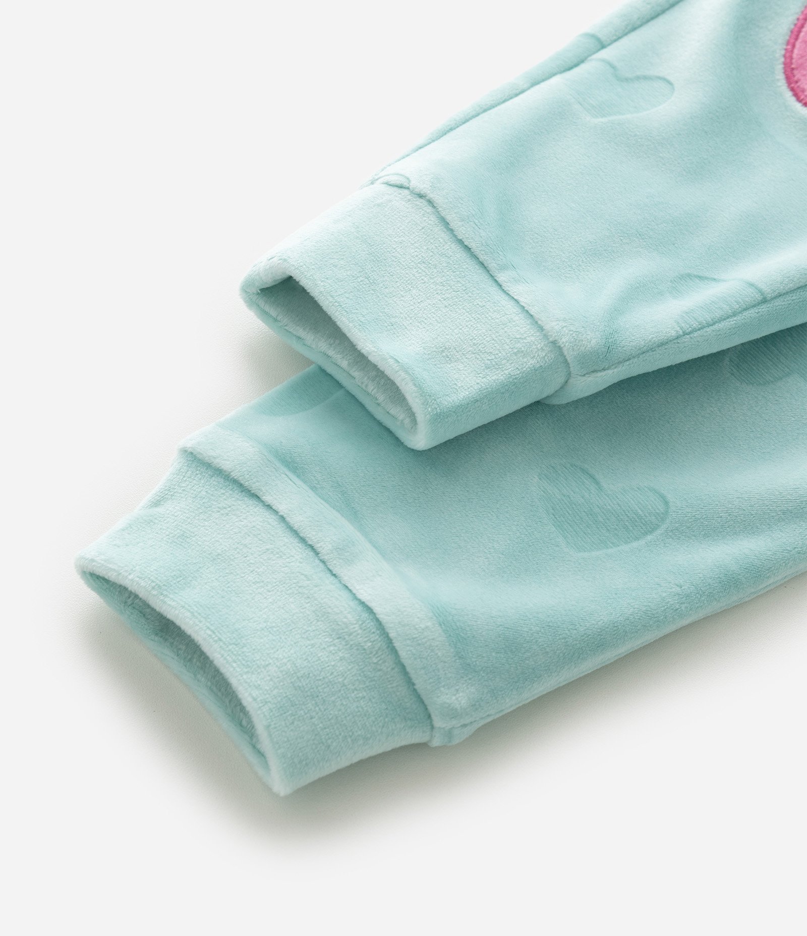 Pijama Infantil com Bordado Coelhinho e Morangos – Tam 2 a 6 Anos Verde claro 6