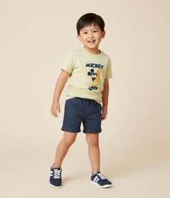 Camiseta Infantil com Estampa do Mickey - Tam 1 a 6 Anos