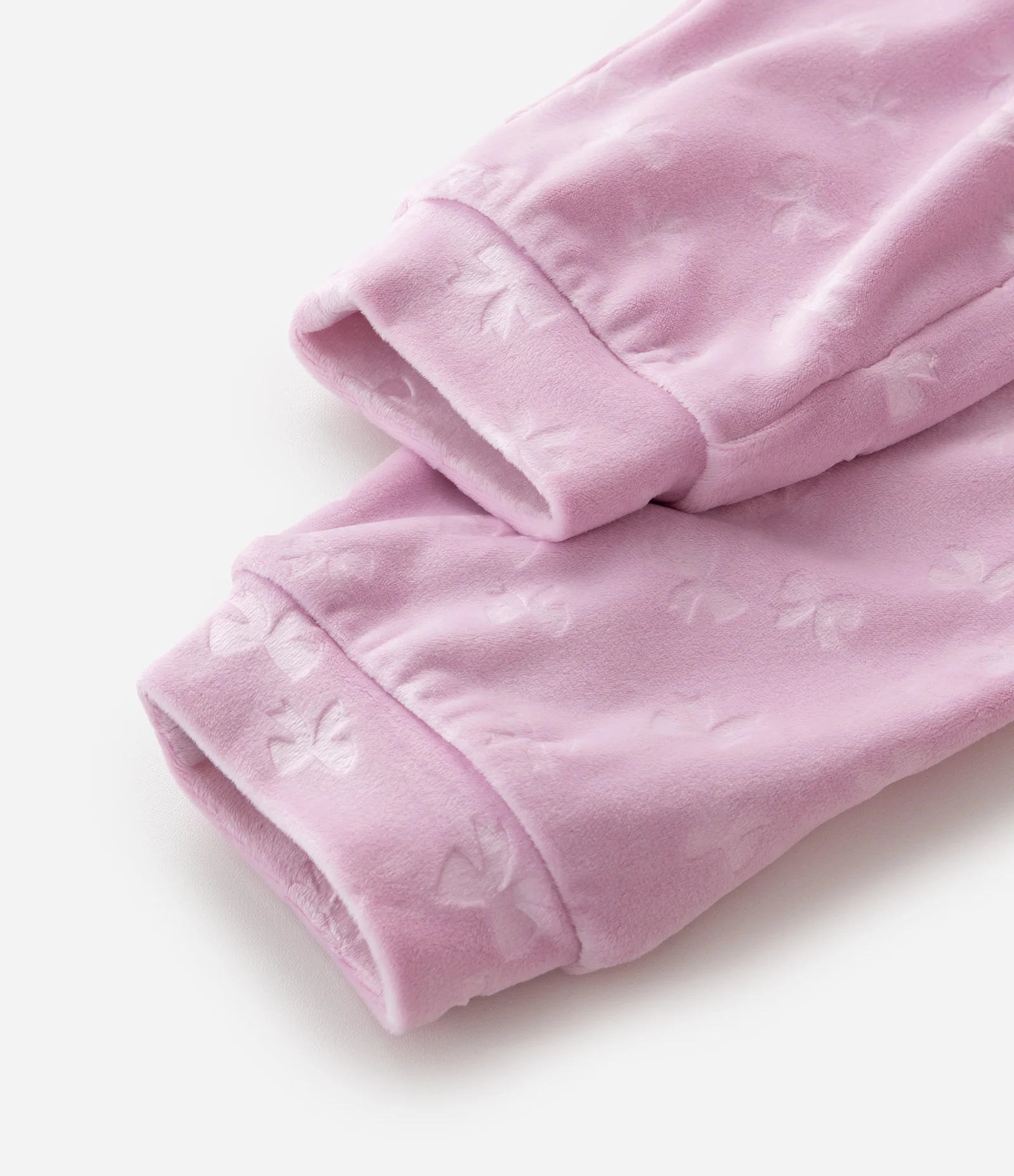 Pijama Infantil Longo com Estampa de Laços em Relevo – Tam 5 a 14 Anos Rosa 9