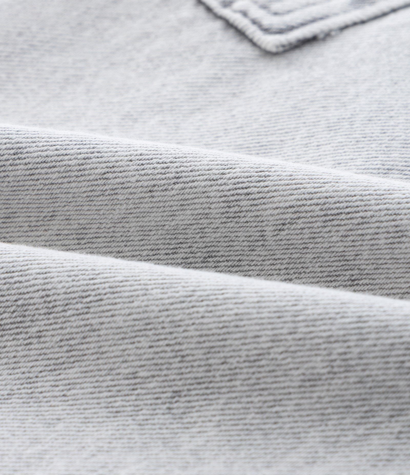 Calça Jeans Baggy com Bolsos Cargo Cinza Claro 3