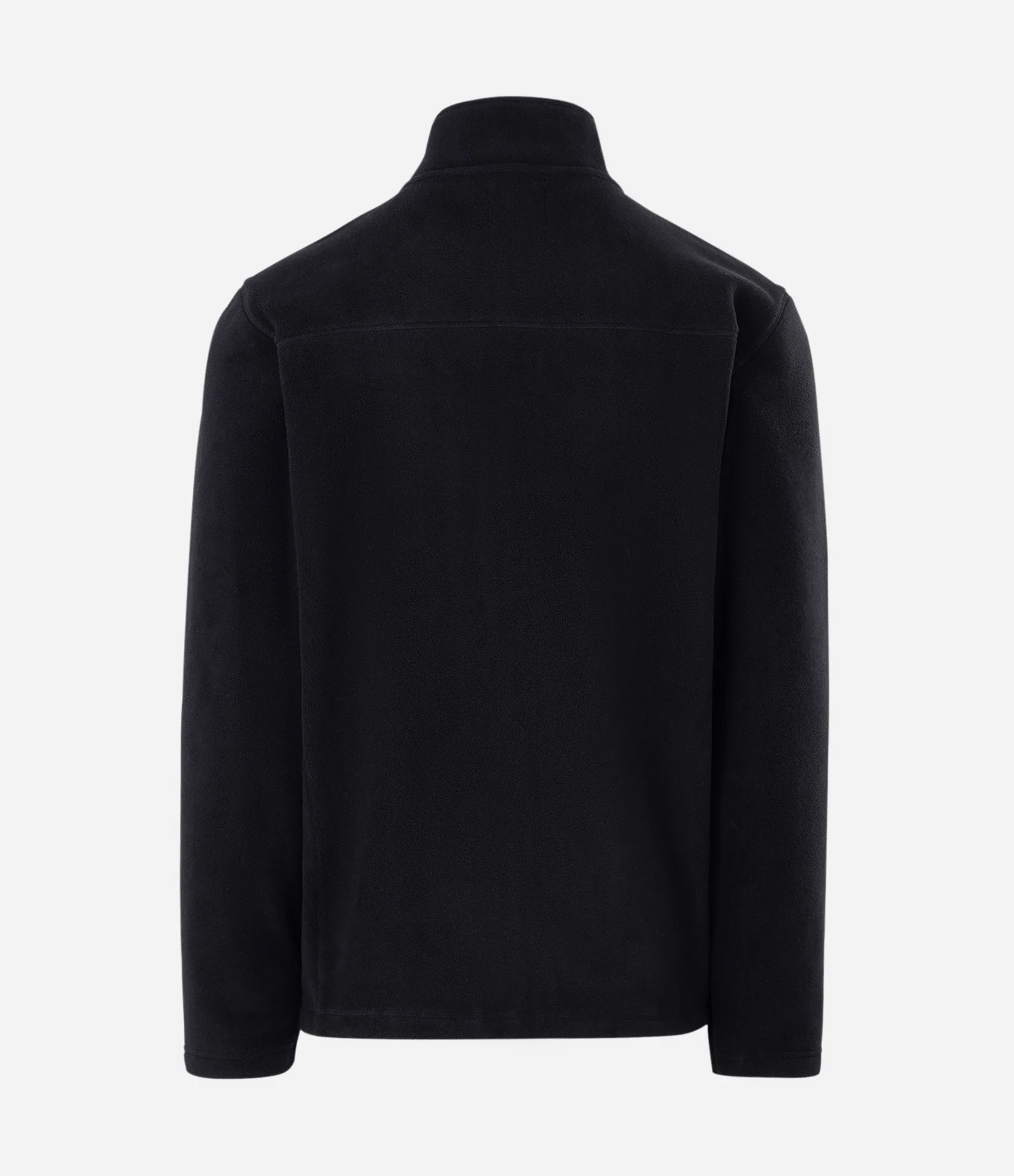 Blusão com Felpa Liso Preto 2