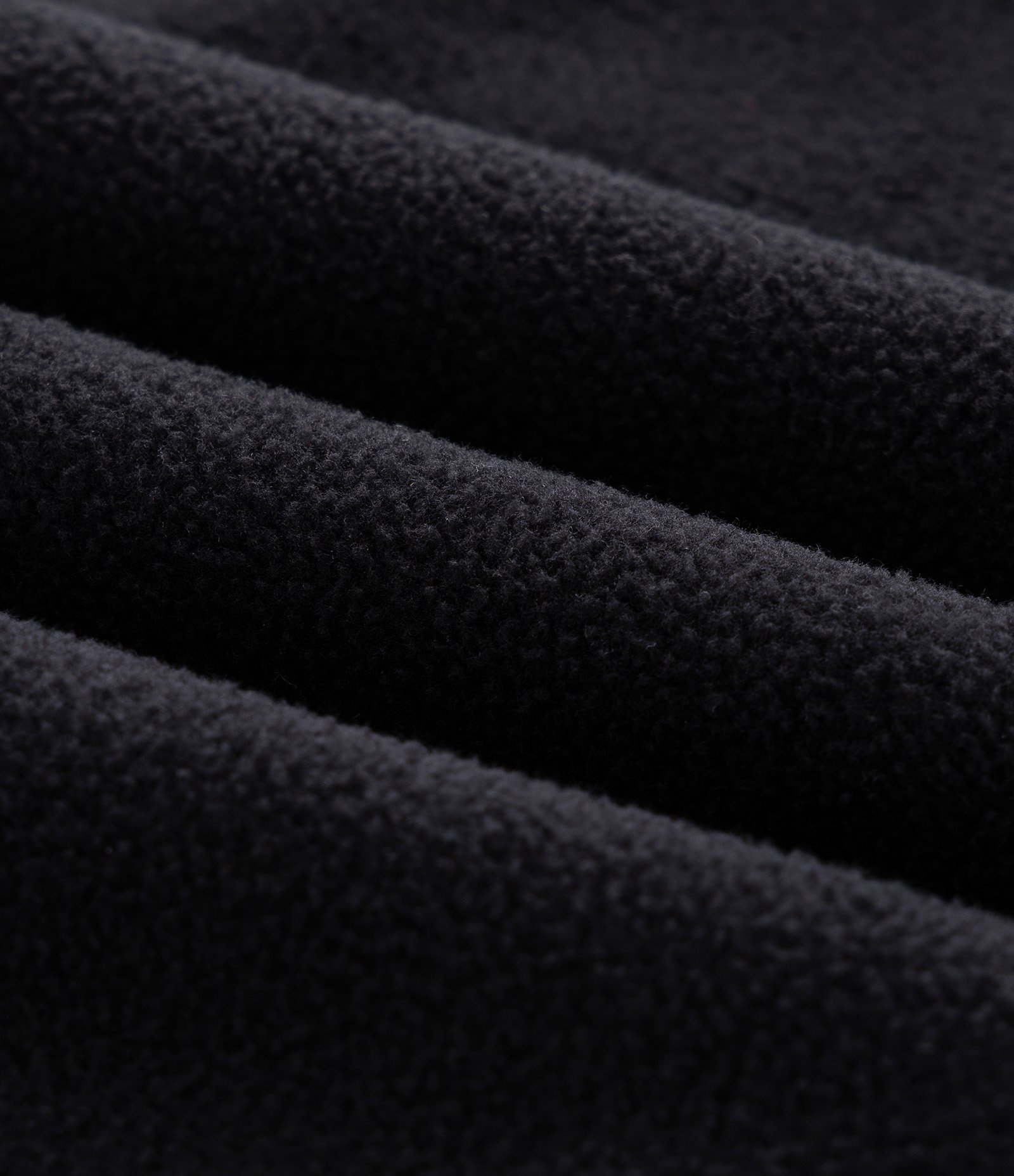 Blusão com Felpa Liso Preto 3