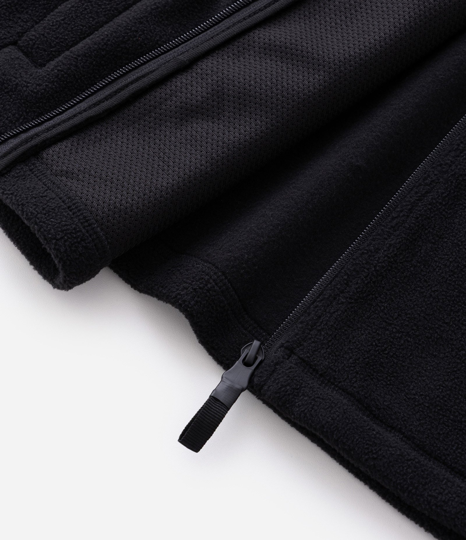 Blusão com Felpa Liso Preto 4