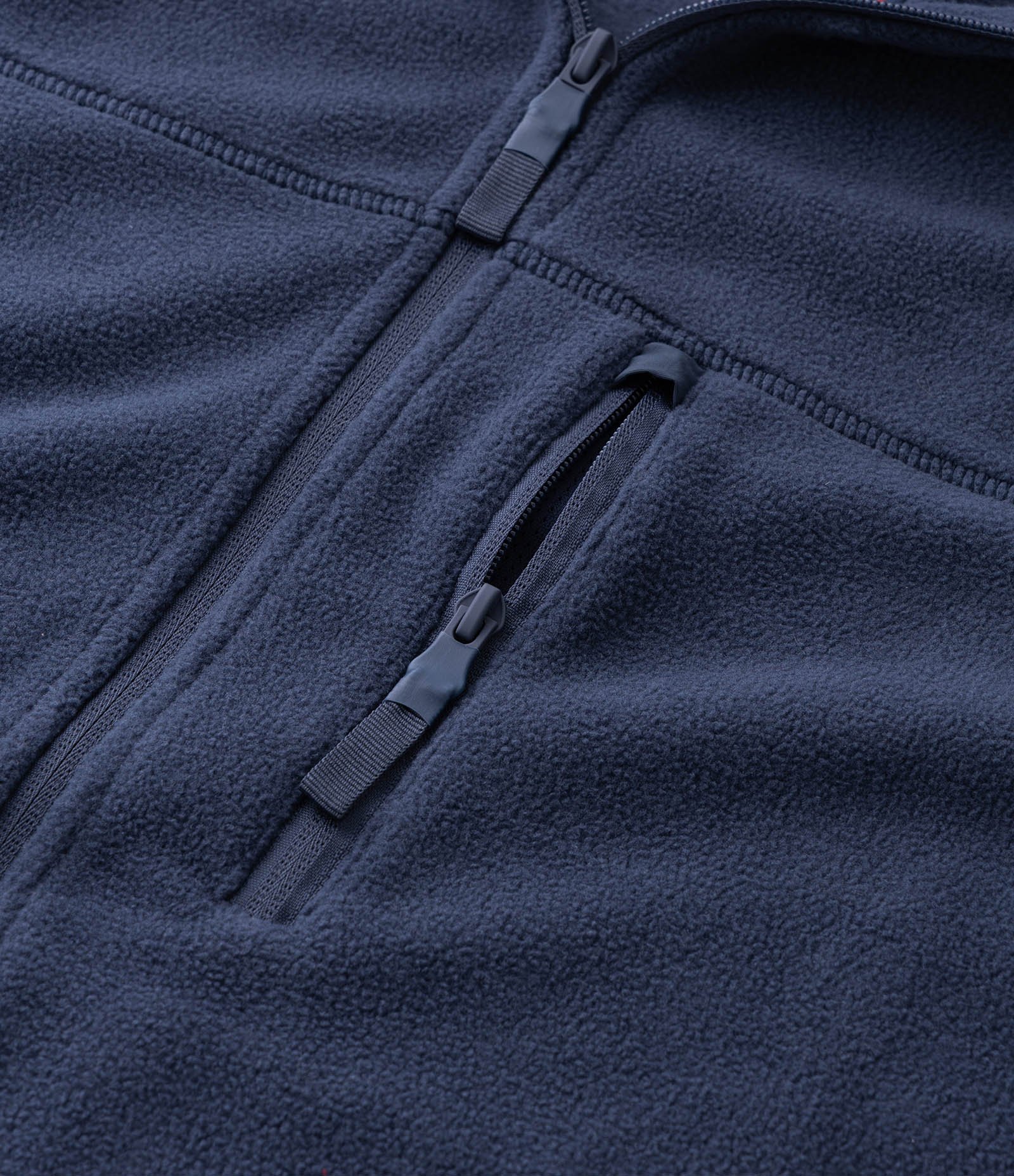 Blusão com Felpa Liso Azul 5