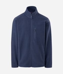 Blusão com Felpa Liso