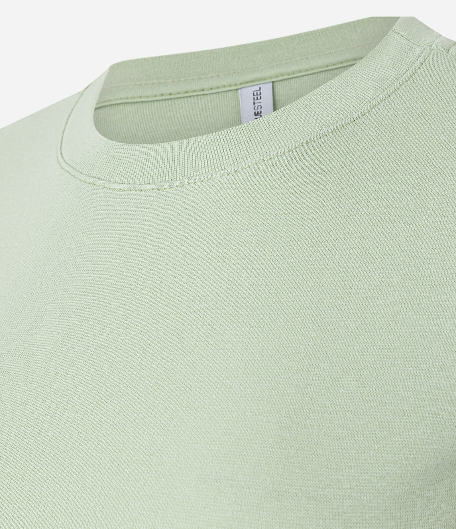 Blusa Básica Justinha e Alongada em Ribana Verde 6