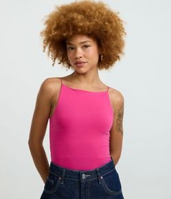 Blusa sem Manga com Decote Halter e Alça Elástico