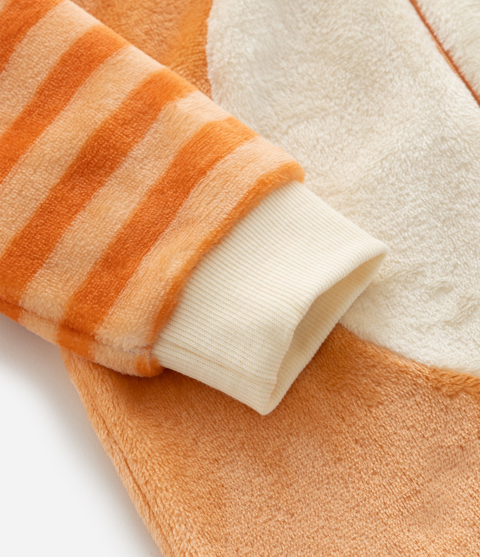 Pijama Infantil Jumper Bingo com Capuz 3D – Tam 2 a 8 Anos Laranja 6