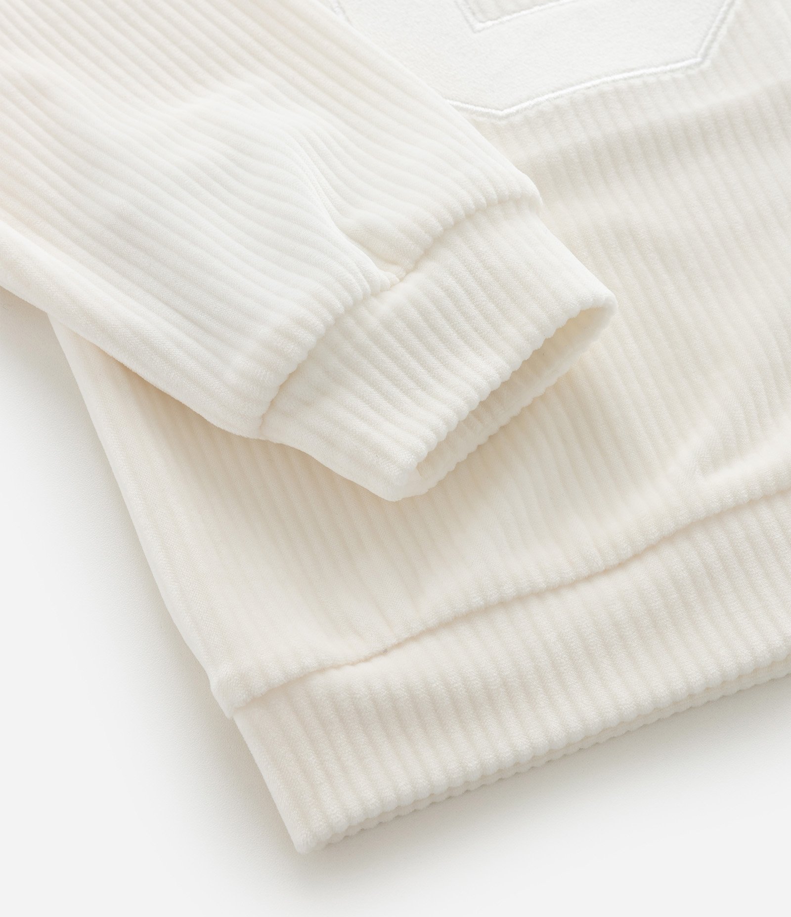 Pijama Infantil Canelado College com Calça Xadrez – Tam 7 a 16 Anos Off White 7