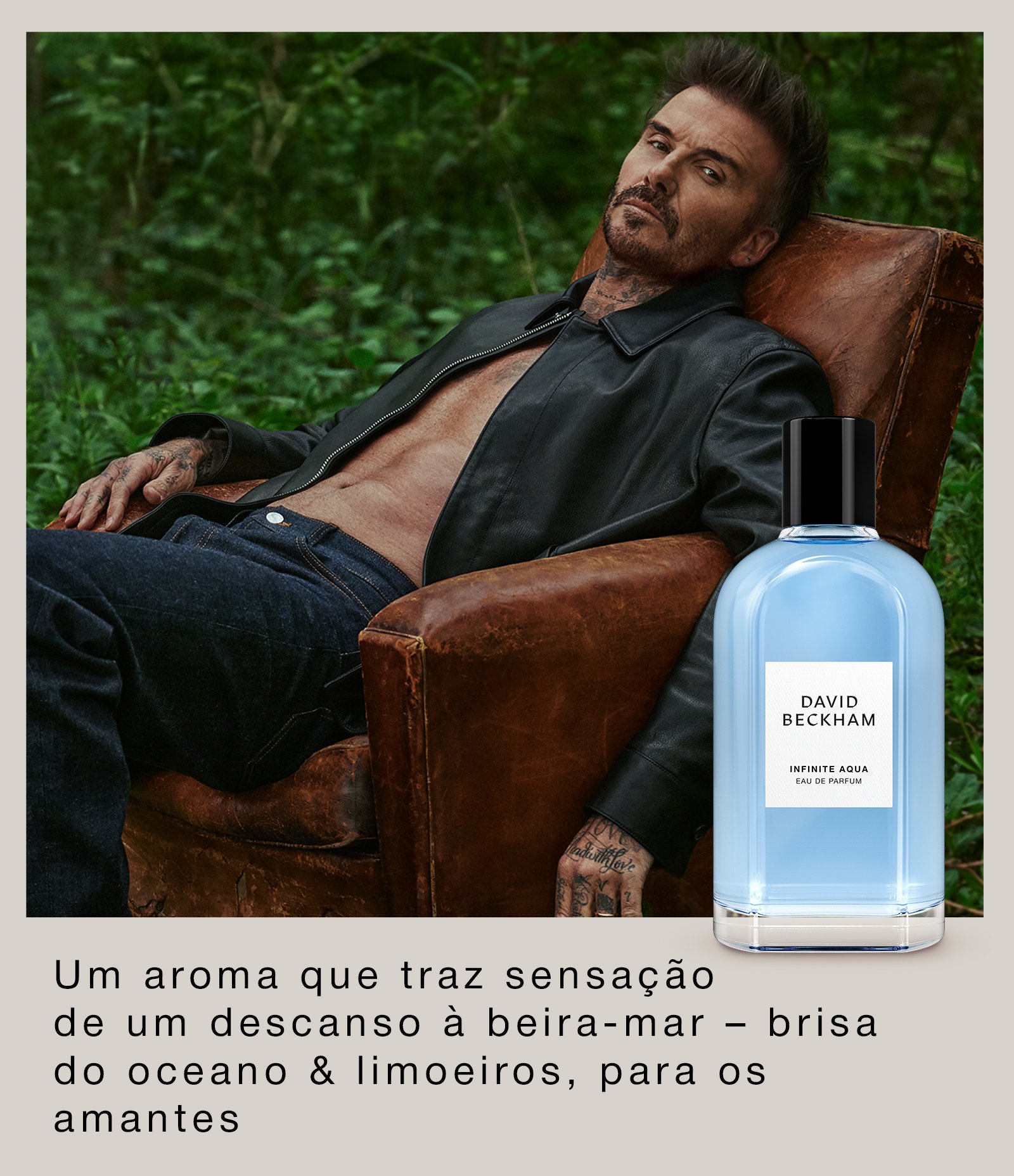 Perfume David Beckham The Collection Infinite Aqua Eau de Parfum Masculino 100ML 3